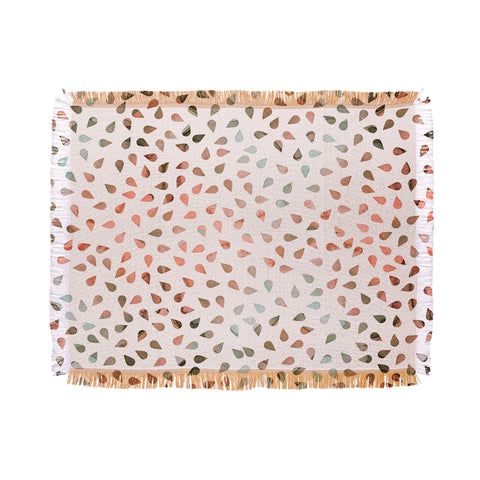 Hello Sayang Sweet Rose Petals Throw Blanket