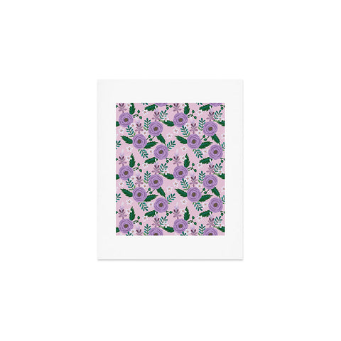 Hello Sayang Sweet Roses Pink Art Print