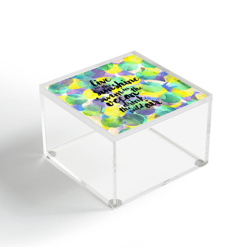 Hello Sayang Swim in the Ocean Acrylic Box