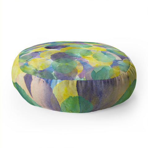 Hello Sayang Swim in the Ocean Floor Pillow Round