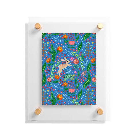 Hello Sayang The Tortoise and The Hare Day Floating Acrylic Print