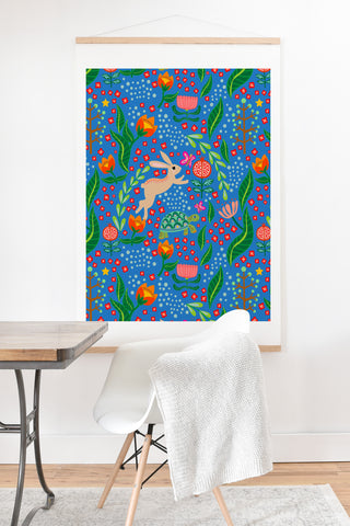 Hello Sayang The Tortoise and The Hare Day Art Print And Hanger