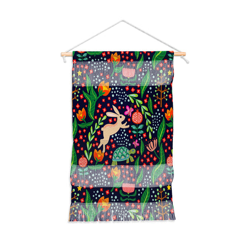 Hello Sayang The Tortoise and The Hare Night Wall Hanging Portrait