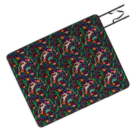 Hello Sayang The Tortoise and The Hare Night Picnic Blanket