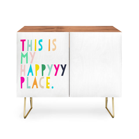 Hello Sayang This is My Happyyy Place Credenza