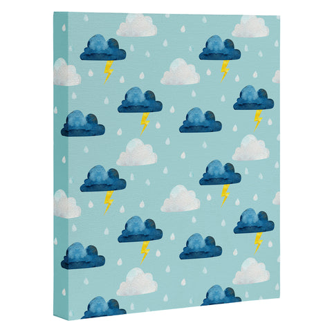 Hello Sayang Thunderclouds Art Canvas