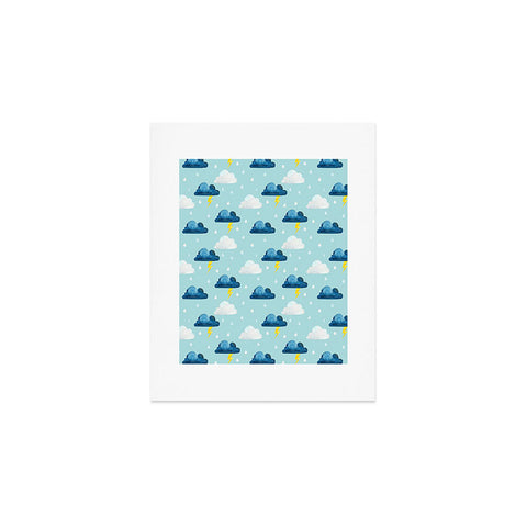 Hello Sayang Thunderclouds Art Print