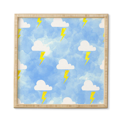Hello Sayang Thunderstorm Framed Wall Art