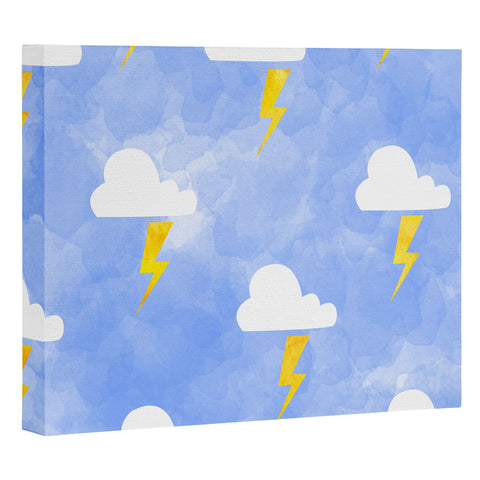 Hello Sayang Thunderstorm Art Canvas