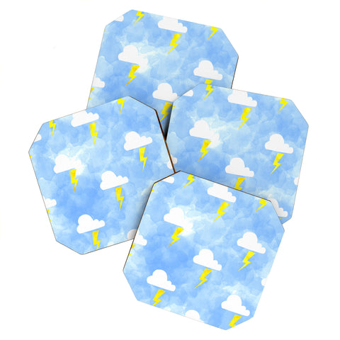 Hello Sayang Thunderstorm Coaster Set