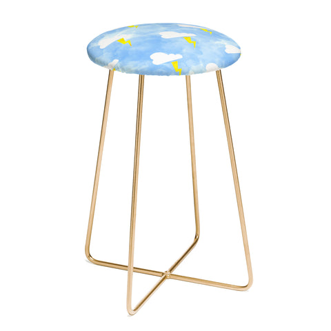 Hello Sayang Thunderstorm Counter Stool