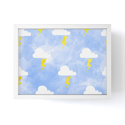 Hello Sayang Thunderstorm Framed Mini Art Print