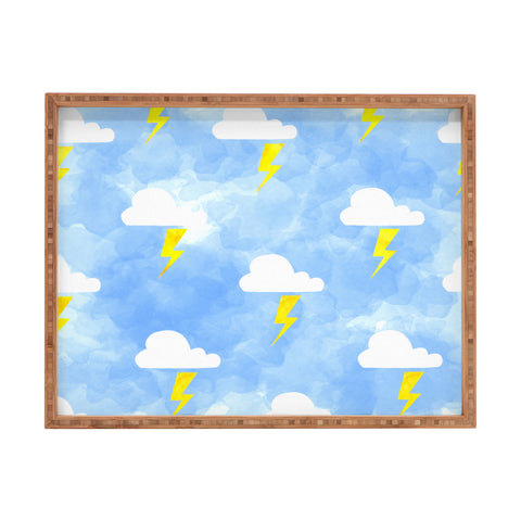 Hello Sayang Thunderstorm Rectangular Tray