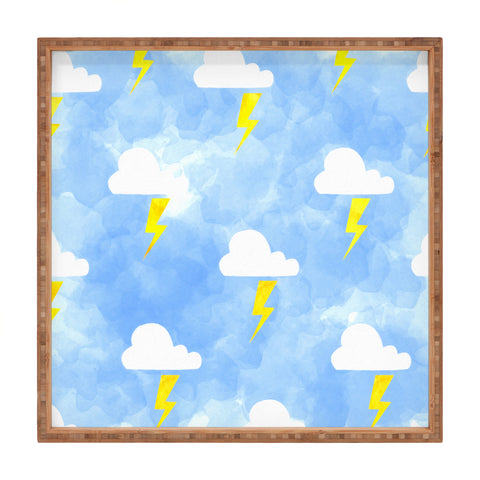 Hello Sayang Thunderstorm Square Tray