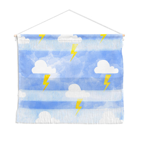 Hello Sayang Thunderstorm Wall Hanging Landscape