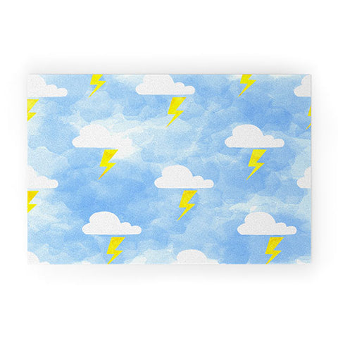 Hello Sayang Thunderstorm Welcome Mat