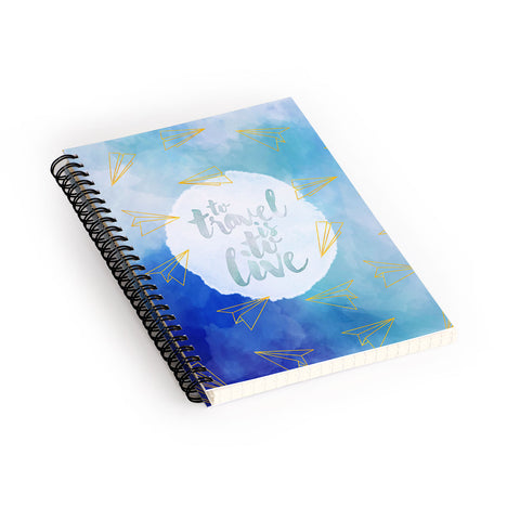 Hello Sayang To Travel Is To Live Spiral Notebook