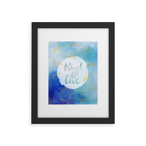 Hello Sayang To Travel Is To Live Framed Art Print