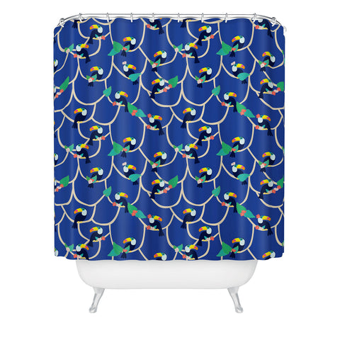Hello Sayang Toucan Play This Game Shower Curtain