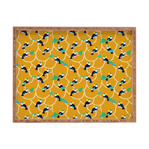 Hello Sayang Toucan Play This Mustard Game Rectangular Tray
