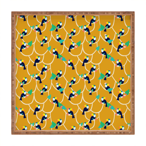 Hello Sayang Toucan Play This Mustard Game Square Tray