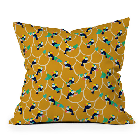 Hello Sayang Toucan Play This Mustard Game Throw Pillow