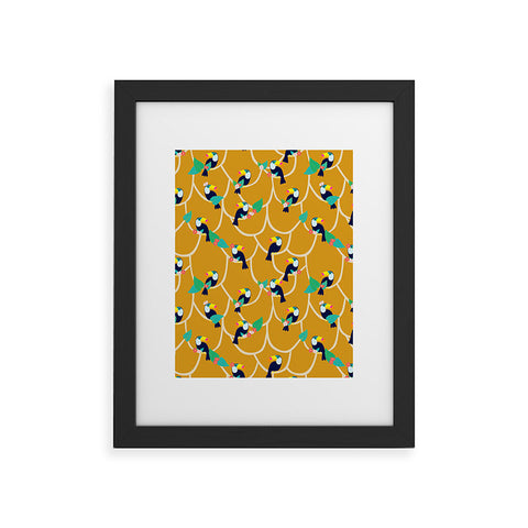 Hello Sayang Toucan Play This Mustard Game Framed Art Print
