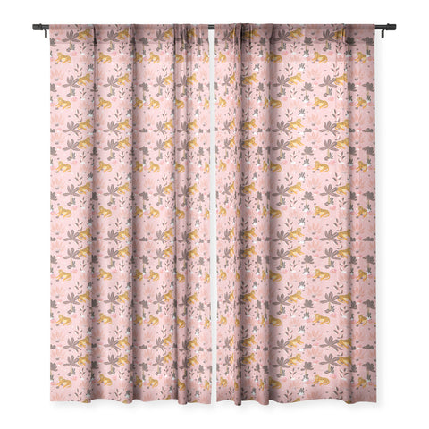 Hello Sayang Tyger Tyger Sheer Window Curtain