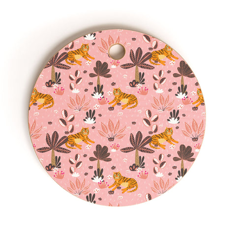 Hello Sayang Tyger Tyger Cutting Board Round