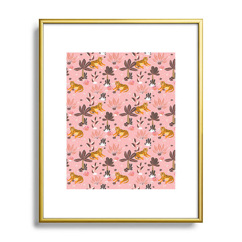 Hello Sayang Tyger Tyger Metal Framed Art Print