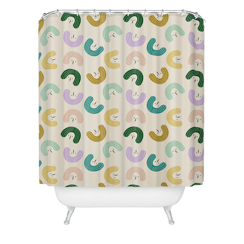 Hello Sayang Urban Jungle Crazy Plant Lady Shower Curtain