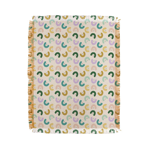 Hello Sayang Urban Jungle Crazy Plant Lady Throw Blanket