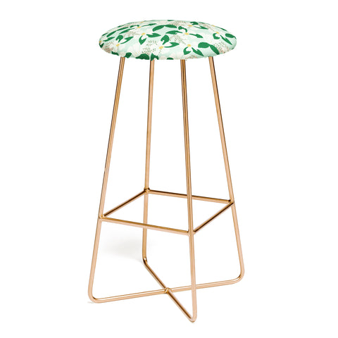 Hello Sayang Urban Jungle Hibiscus Bar Stool