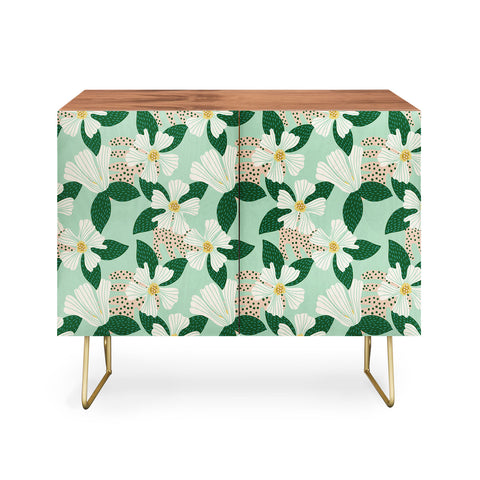 Hello Sayang Urban Jungle Hibiscus Credenza