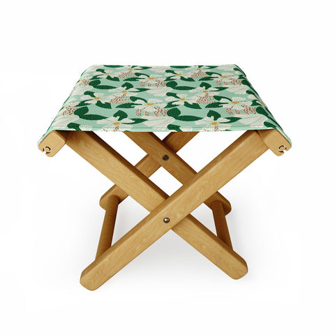 Hello Sayang Urban Jungle Hibiscus Folding Stool