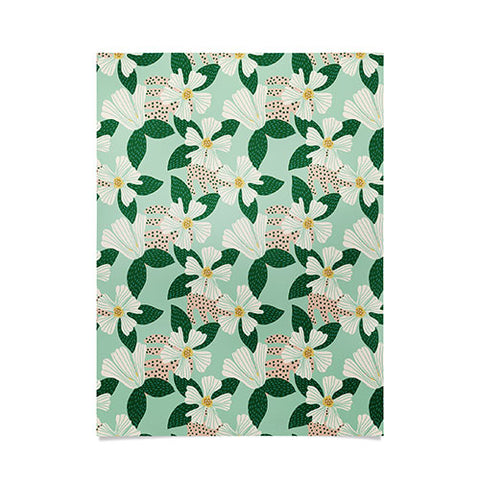 Hello Sayang Urban Jungle Hibiscus Poster