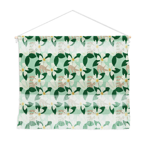 Hello Sayang Urban Jungle Hibiscus Wall Hanging Landscape