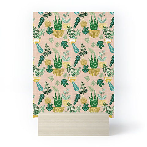 Hello Sayang Urban Jungle House Plants Mini Art Print