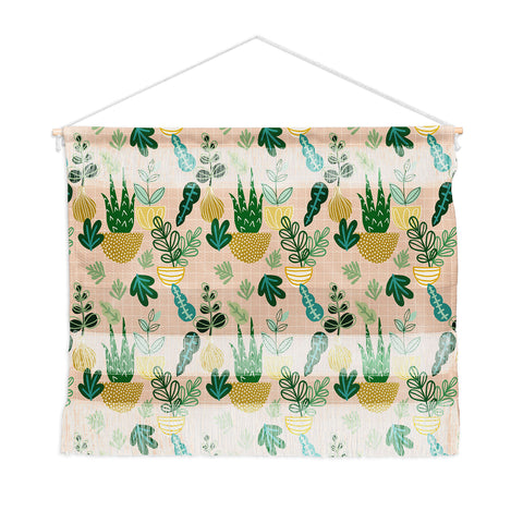 Hello Sayang Urban Jungle House Plants Wall Hanging Landscape