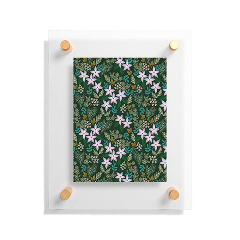 Hello Sayang Urban Jungle Orchids Floating Acrylic Print