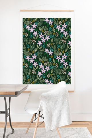 Hello Sayang Urban Jungle Orchids Art Print And Hanger