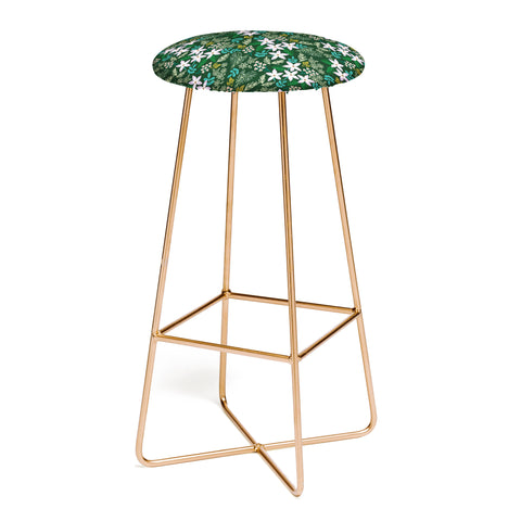 Hello Sayang Urban Jungle Orchids Bar Stool