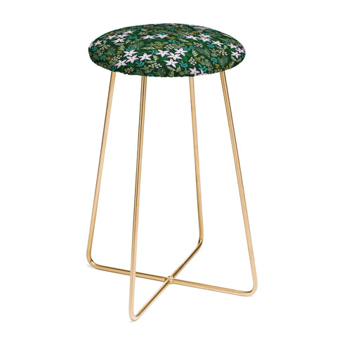 Hello Sayang Urban Jungle Orchids Counter Stool