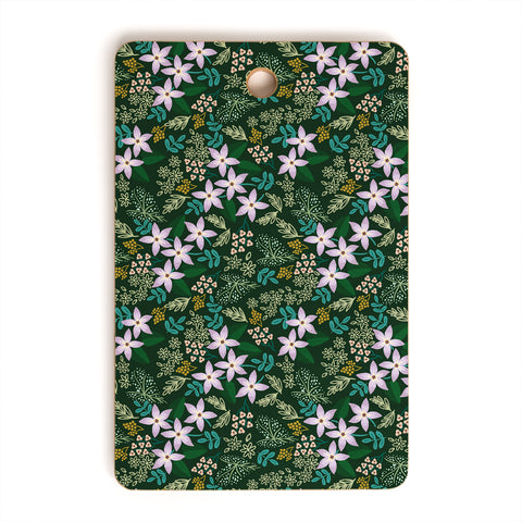 Hello Sayang Urban Jungle Orchids Cutting Board Rectangle