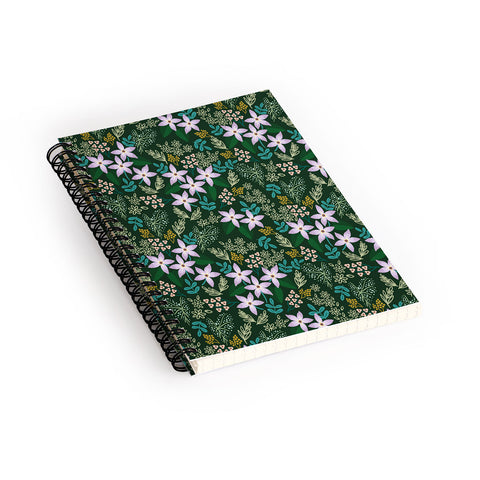 Hello Sayang Urban Jungle Orchids Spiral Notebook