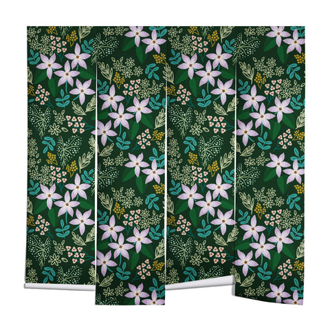 Hello Sayang Urban Jungle Orchids Wall Mural