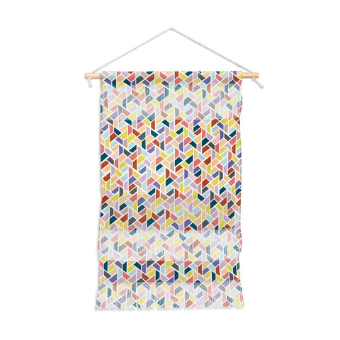 Hello Sayang Velvet Leaves Wall Hanging Portrait