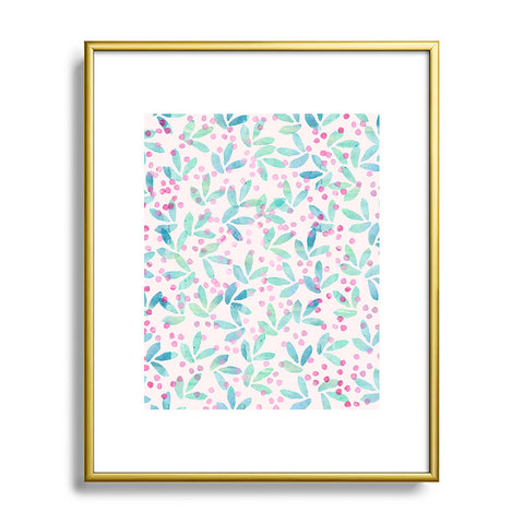 Hello Sayang Very Berry Nice Metal Framed Art Print