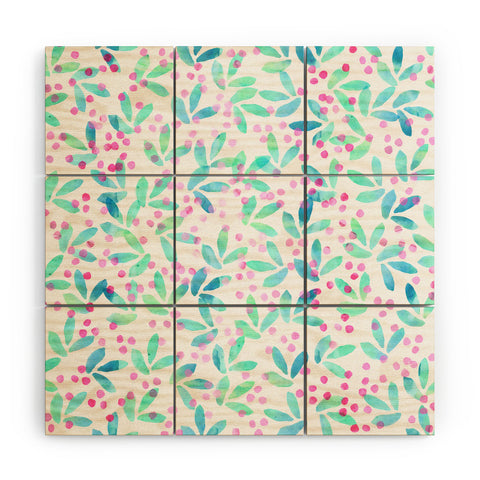 Hello Sayang Very Berry Nice Wood Wall Mural