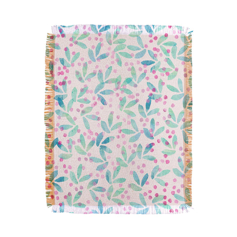 Hello Sayang Very Berry Nice Throw Blanket